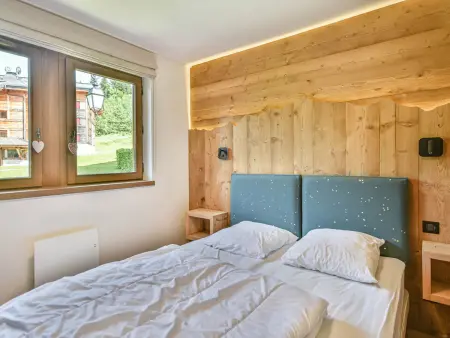 T4 87m² aux Gets, 8 pers, terrasse sud-ouest et parking : photo 8