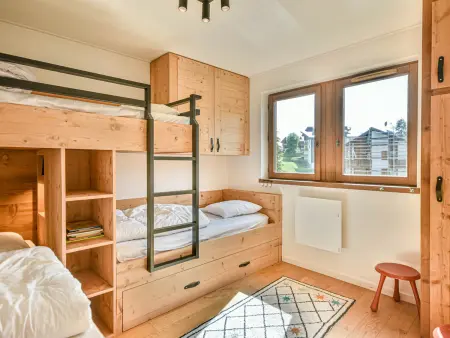 T4 87m² aux Gets, 8 pers, terrasse sud-ouest et parking : photo 10