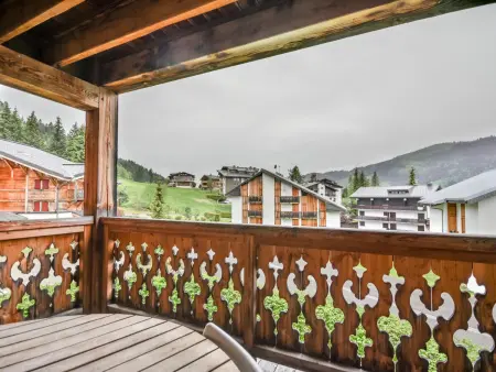 T4 87m² aux Gets, 8 pers, terrasse sud-ouest et parking : photo 11