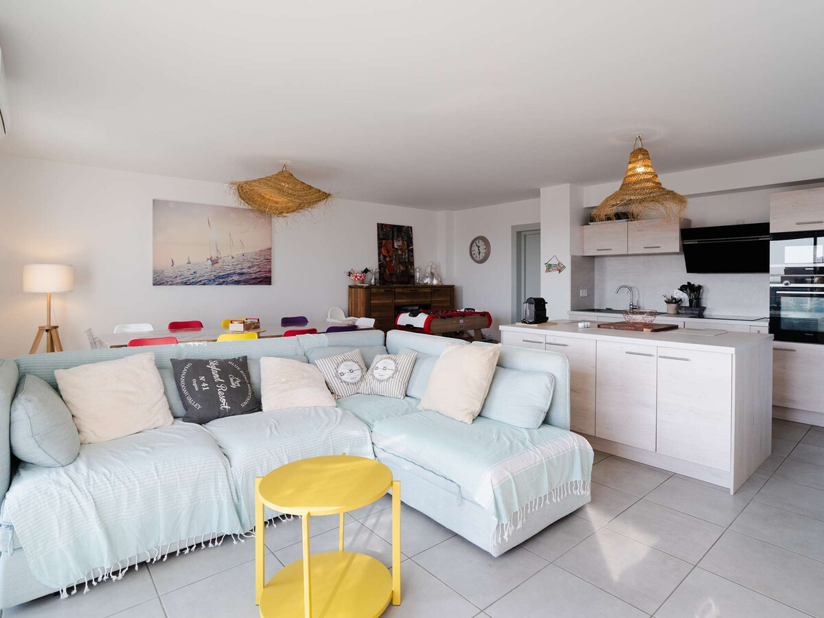Appartement 7 pers. vue mer, 4e étage à Narbonne-Plage - Photo 3