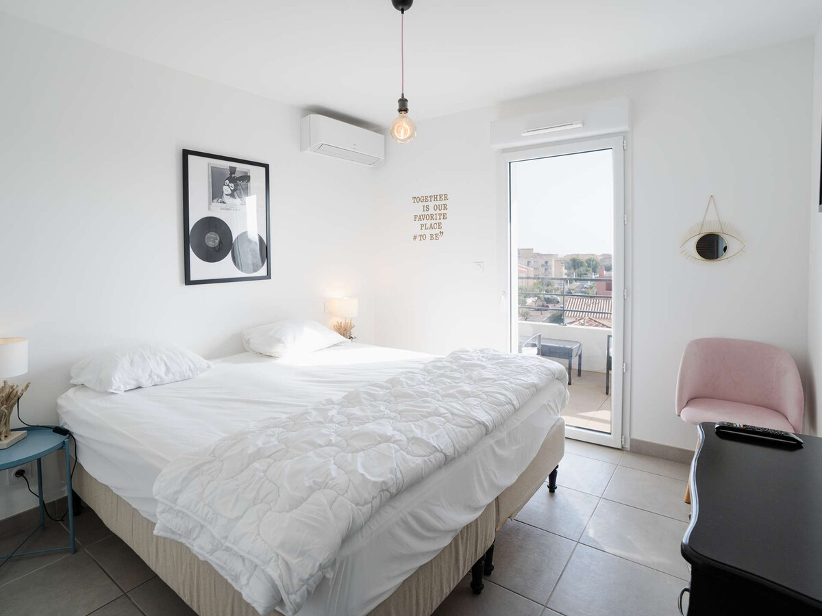 Appartement 7 pers. vue mer, 4e étage à Narbonne-Plage - Photo 8