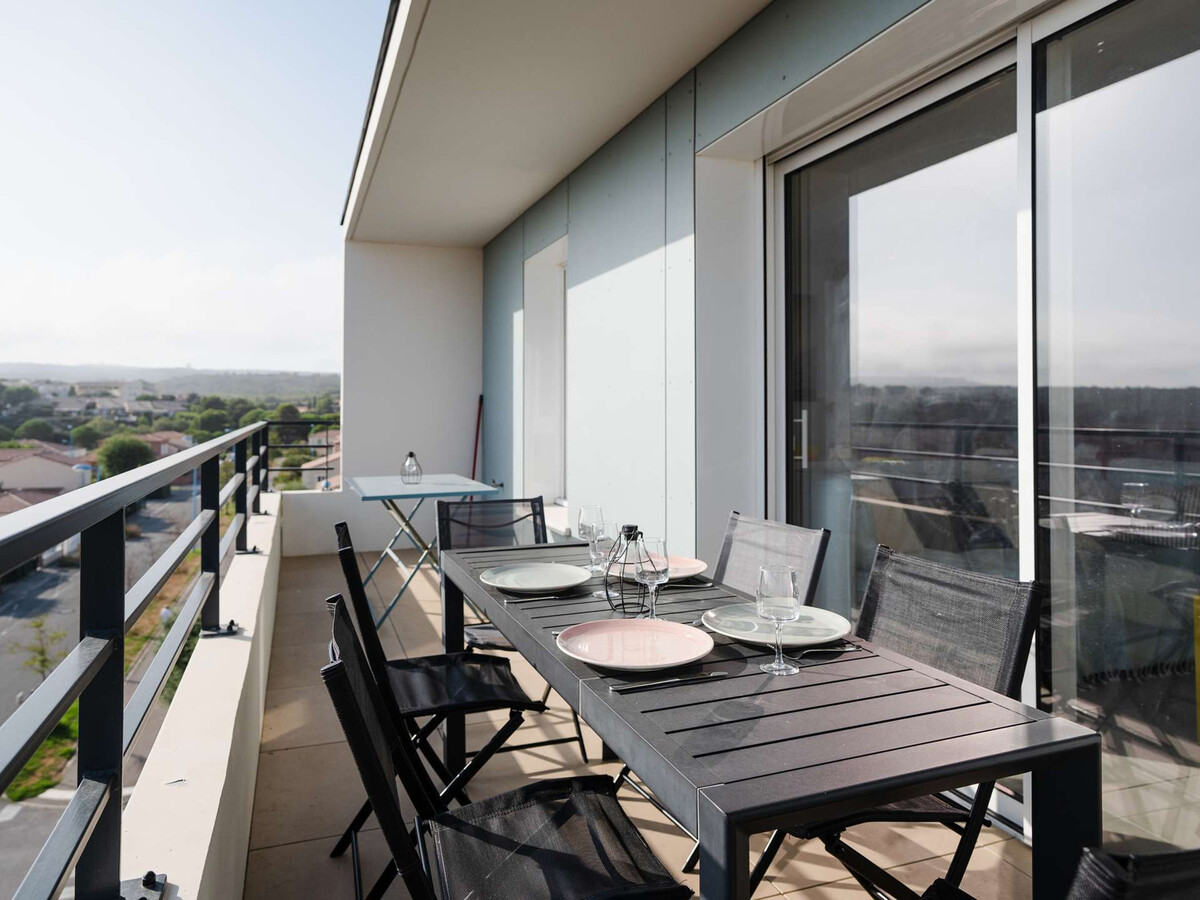 Appartement 7 pers. vue mer, 4e étage à Narbonne-Plage - Photo 13