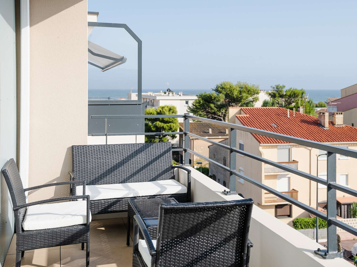 Appartement 7 pers. vue mer, 4e étage à Narbonne-Plage - Photo 15