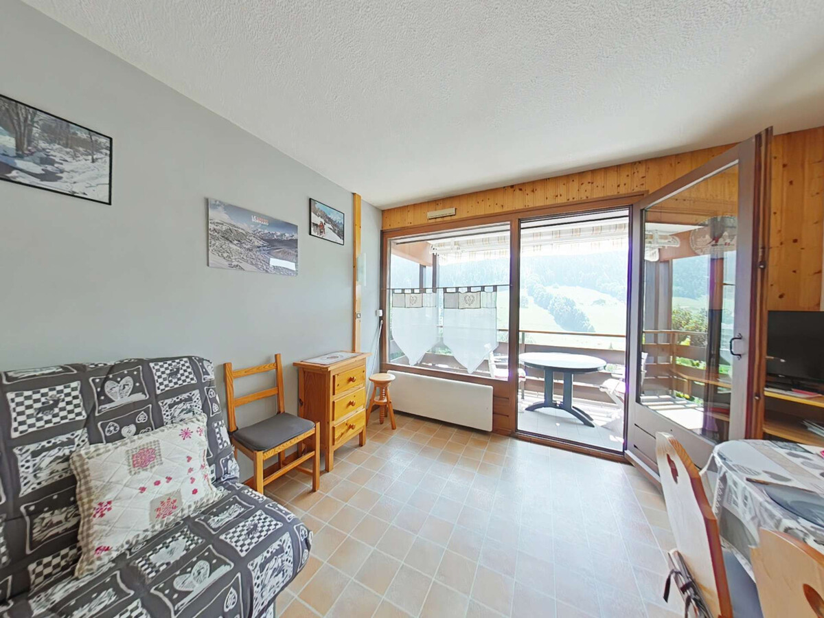 Studio cabine 4 pers, terrasse sud et garage - Le Grand-Bornand - Photo 3