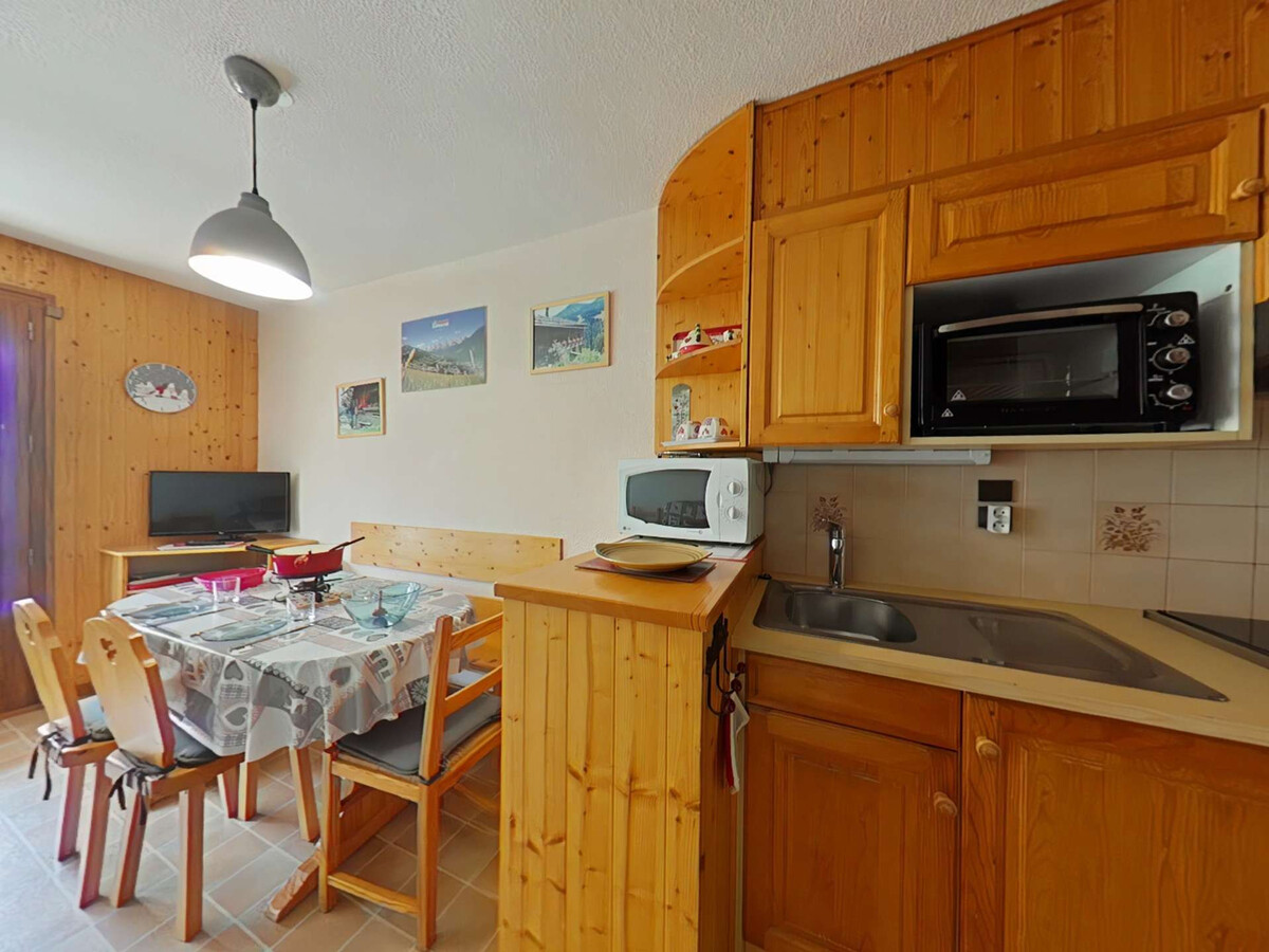 Studio cabine 4 pers, terrasse sud et garage - Le Grand-Bornand - Photo 7