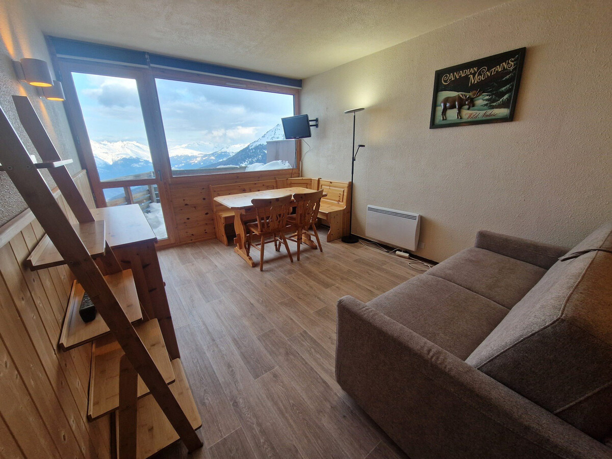 Studio 26m² rénové Vue Mont Blanc à Plagne Aime 2000 - Photo 3