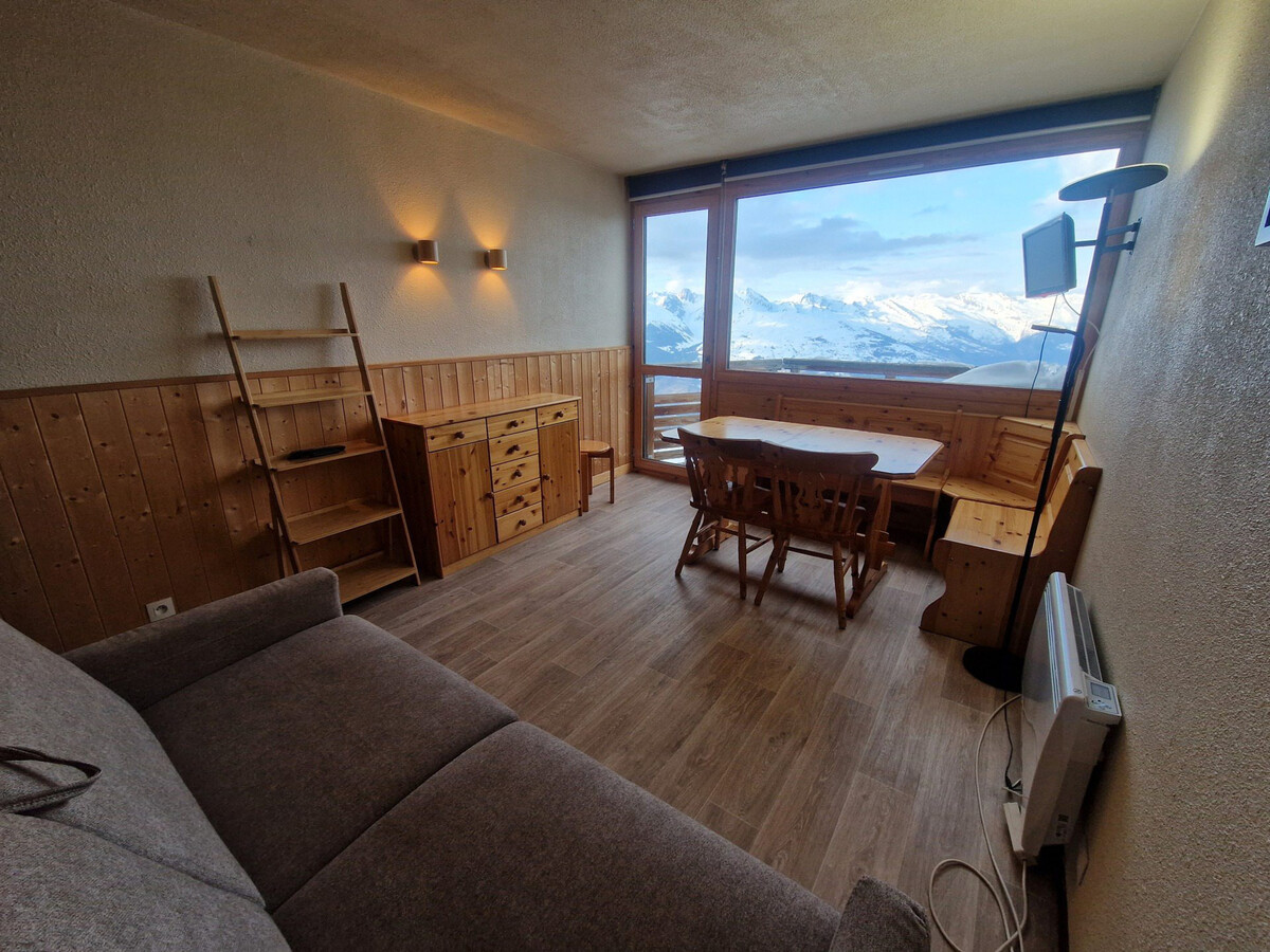 Studio 26m² rénové Vue Mont Blanc à Plagne Aime 2000 - Photo 4