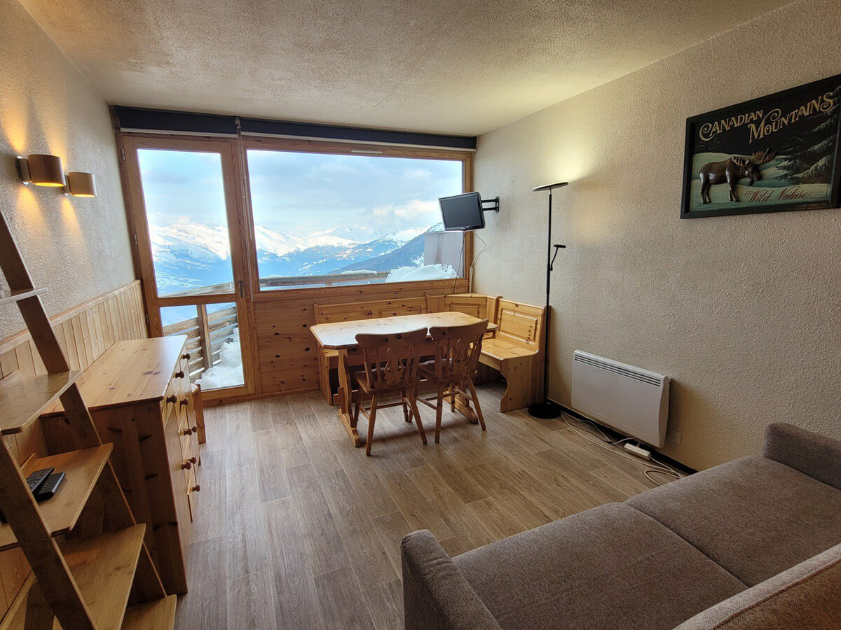 Studio 26m² rénové Vue Mont Blanc à Plagne Aime 2000 - Photo 5