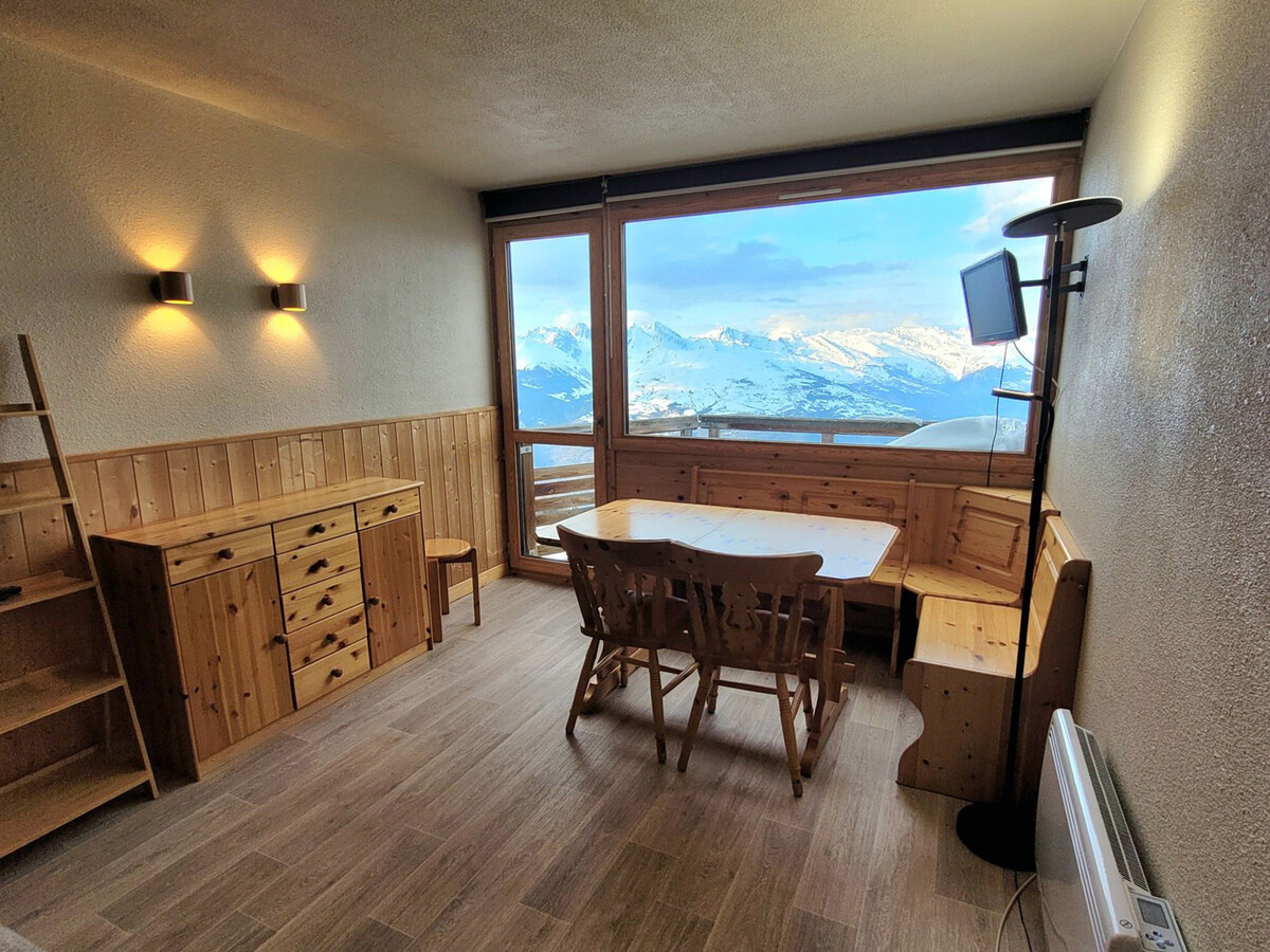 Studio 26m² rénové Vue Mont Blanc à Plagne Aime 2000 - Photo 6