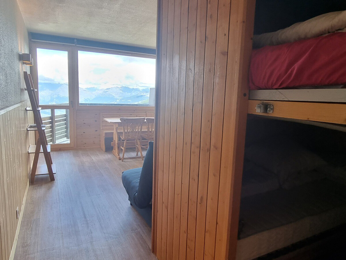 Studio 26m² rénové Vue Mont Blanc à Plagne Aime 2000 - Photo 7