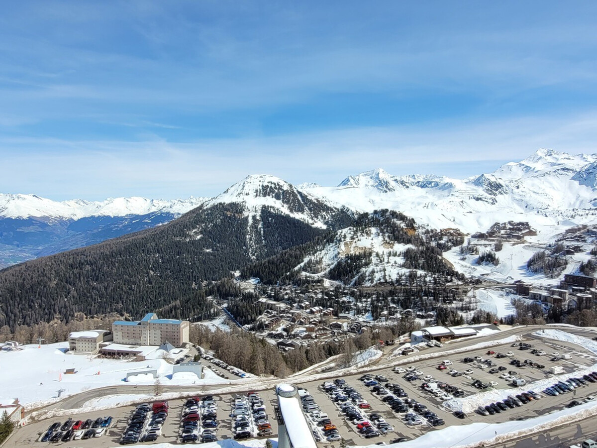 Studio 26m² rénové Vue Mont Blanc à Plagne Aime 2000 - Photo 11