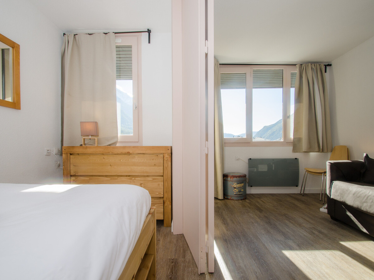 Appartement 28m² Chamonix Sud, balcon vue Mont-Blanc - Photo 7
