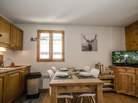 Appartement 3 étoiles 45m² avec balcon vue Brévent, Chamonix : photo 11