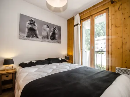 Appartement 3 étoiles 45m² avec balcon vue Brévent, Chamonix : photo 12