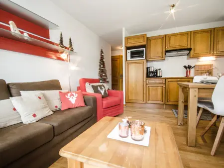 Appartement 3 étoiles 45m² avec balcon vue Brévent, Chamonix : photo 15