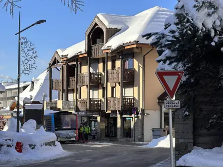 Studio 5 pers. centre village Les Carroz, animaux OK : photo 9