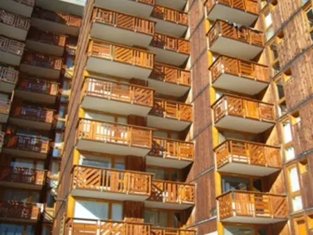 Appartement 2 pièces Plagne Bellecôte, balcon vue pistes : photo 7