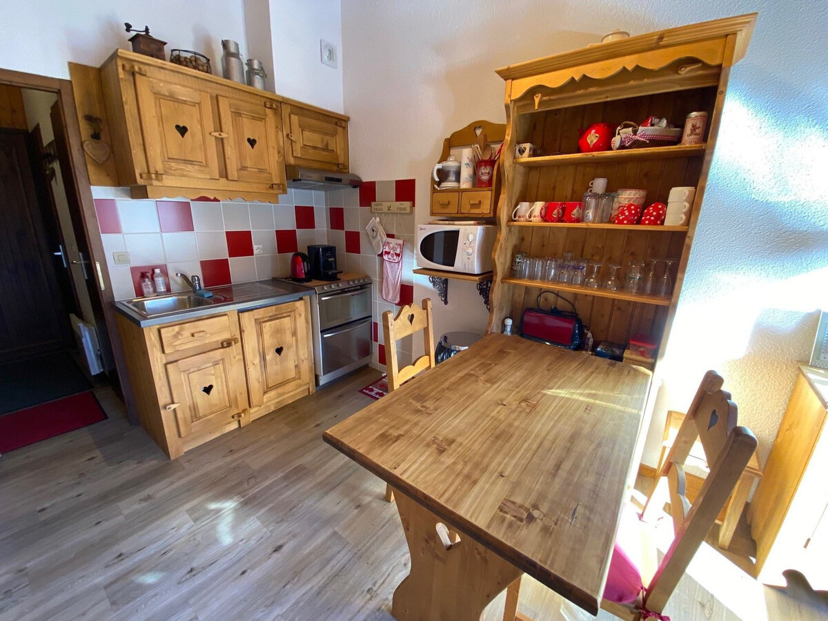 Studio 4 pers. La Clusaz - balcon, parking et skis - Photo 7