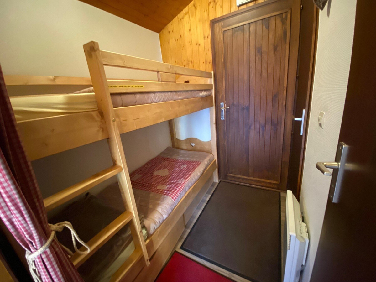 Studio 4 pers. La Clusaz - balcon, parking et skis - Photo 8