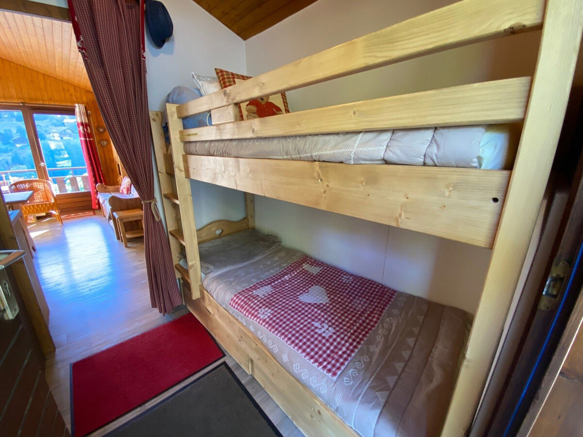 Studio 4 pers. La Clusaz - balcon, parking et skis - Photo 9