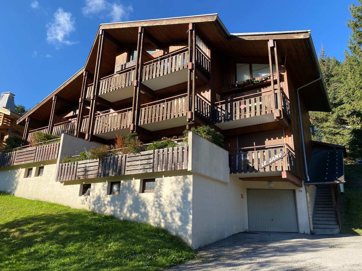 Studio 4 pers. La Clusaz - balcon, parking et skis - Photo 14