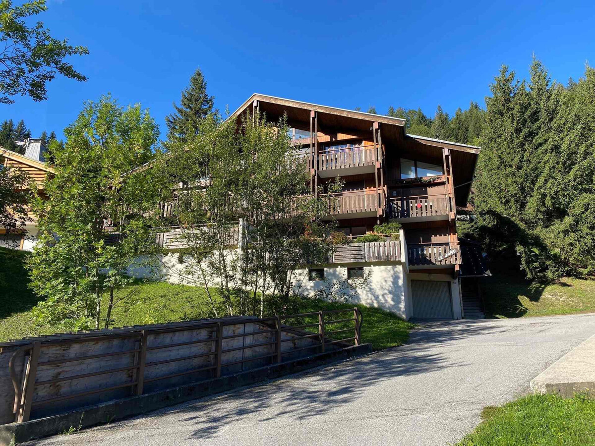 Studio 4 pers. La Clusaz - balcon, parking et skis - Photo 17