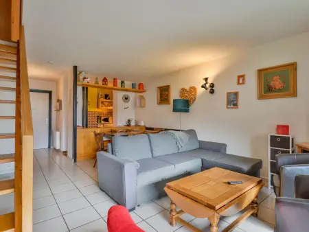 Duplex 6 pers. balcon sud, 550 m remontées mécaniques : photo 2