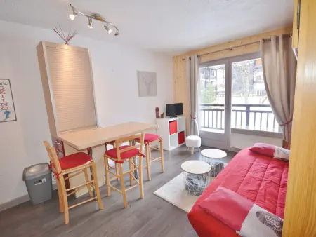 Studio 23m² Morzine, balcon sud, 500m téléphérique : photo 2