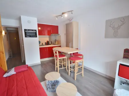 Studio 23m² Morzine, balcon sud, 500m téléphérique : photo 8
