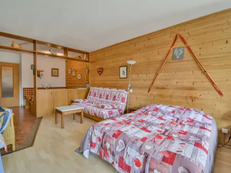 Studio 33 m² centre Morzine, balcon sud, parking couvert : photo 2