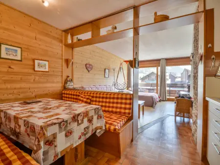 Studio 33 m² centre Morzine, balcon sud, parking couvert : photo 3