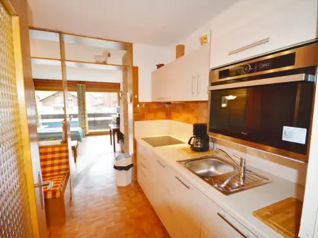 Studio 33 m² centre Morzine, balcon sud, parking couvert : photo 10