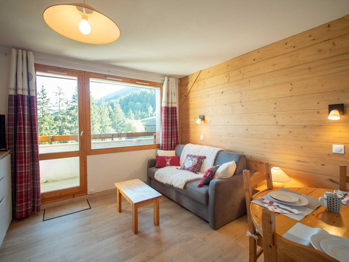 Appart 4 pers balcon vue Mont-Blanc à Valmorel - Photo 1