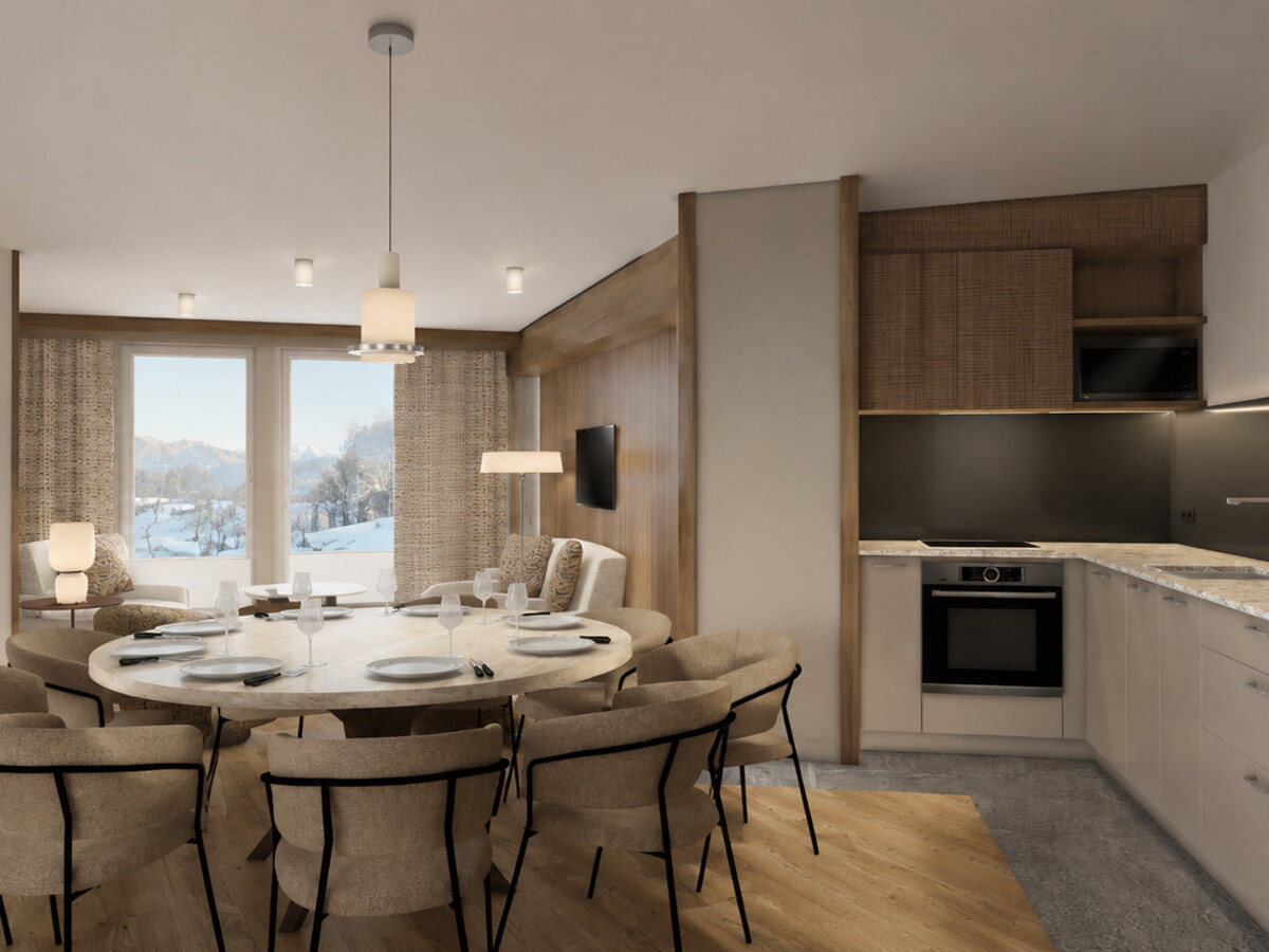 Appartement 8 pers. Tignes - Balcon, accès direct pistes - Photo 1