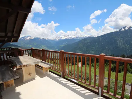 Duplex 8 pers, piscine et parking, vue Beaufortain : photo 12