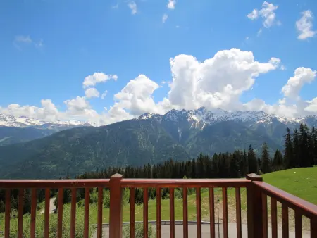 Duplex 8 pers, piscine et parking, vue Beaufortain : photo 13