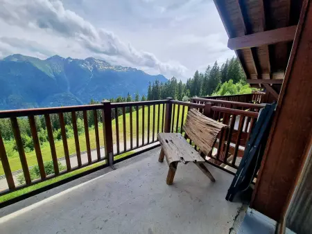 Duplex 8 pers, piscine et parking, vue Beaufortain : photo 14