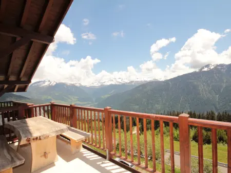 Duplex 8 pers, piscine et parking, vue Beaufortain : photo 15