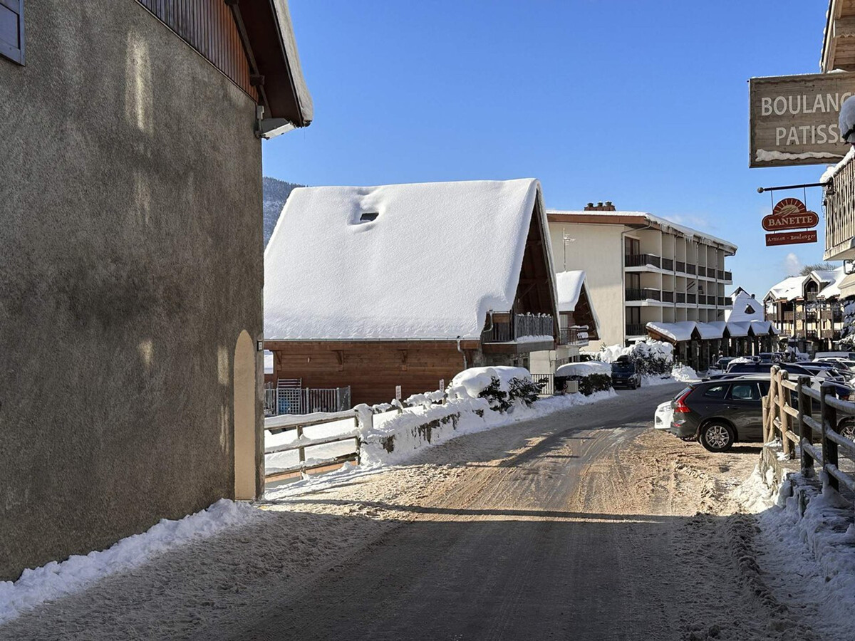 Studio 4 pers Les Carroz, 450m télécabine, balcon - Photo 14