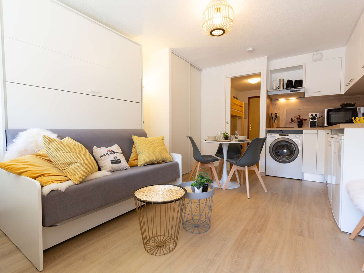 Studio 4 pers. Saint-Lary-Soulan, balcon et navette téléphérique - Photo 1