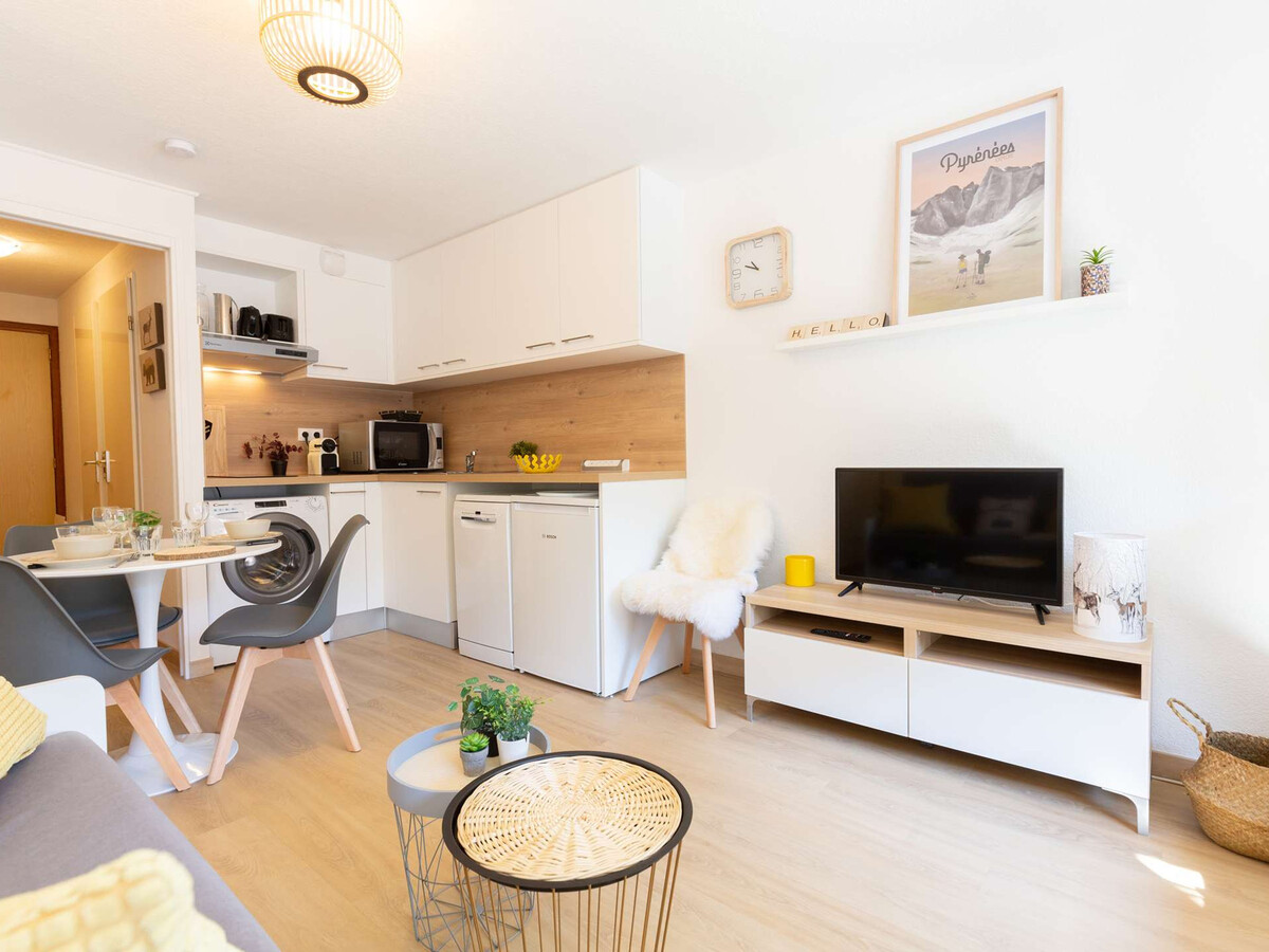 Studio 4 pers. Saint-Lary-Soulan, balcon et navette téléphérique - Photo 2
