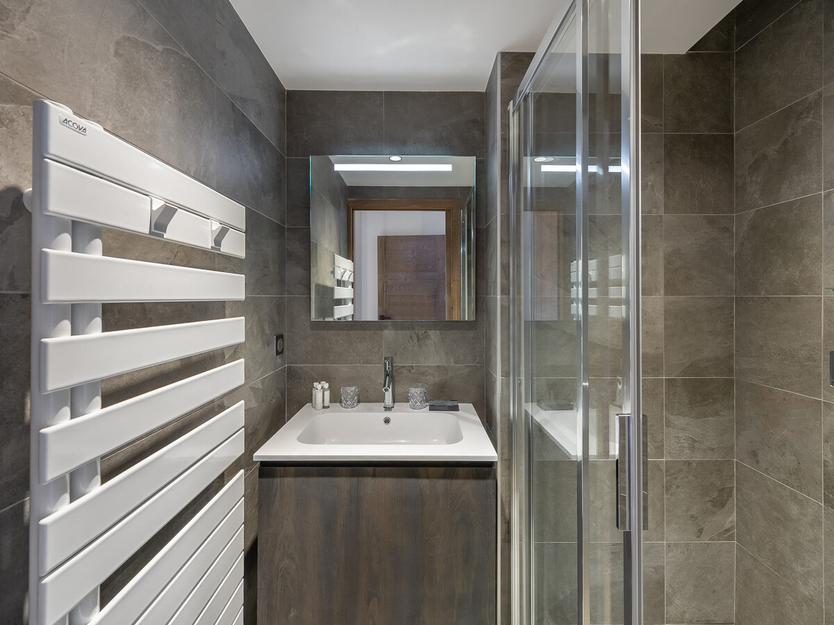 Appartement 83m² Megève avec sauna, hammam et balcon montagne - Photo 12