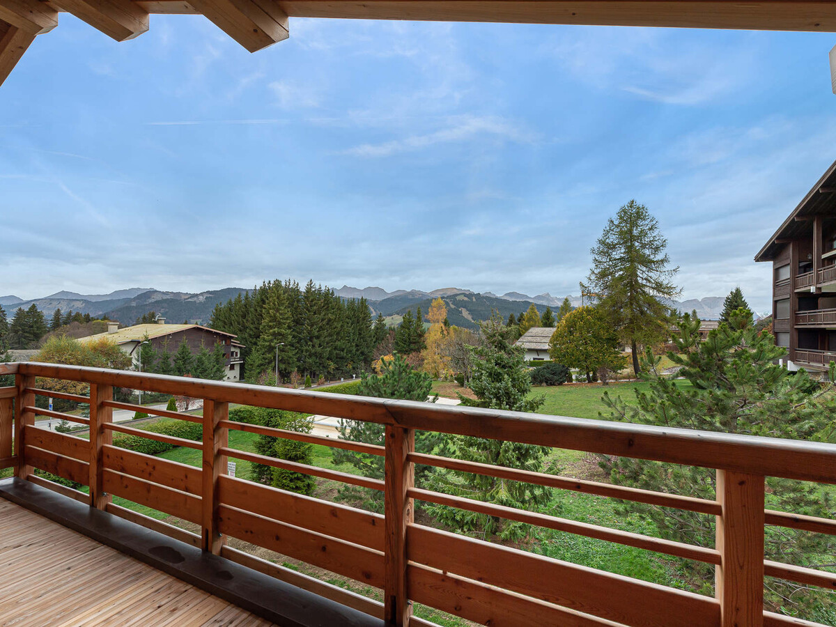 Appartement 83m² Megève avec sauna, hammam et balcon montagne - Photo 13