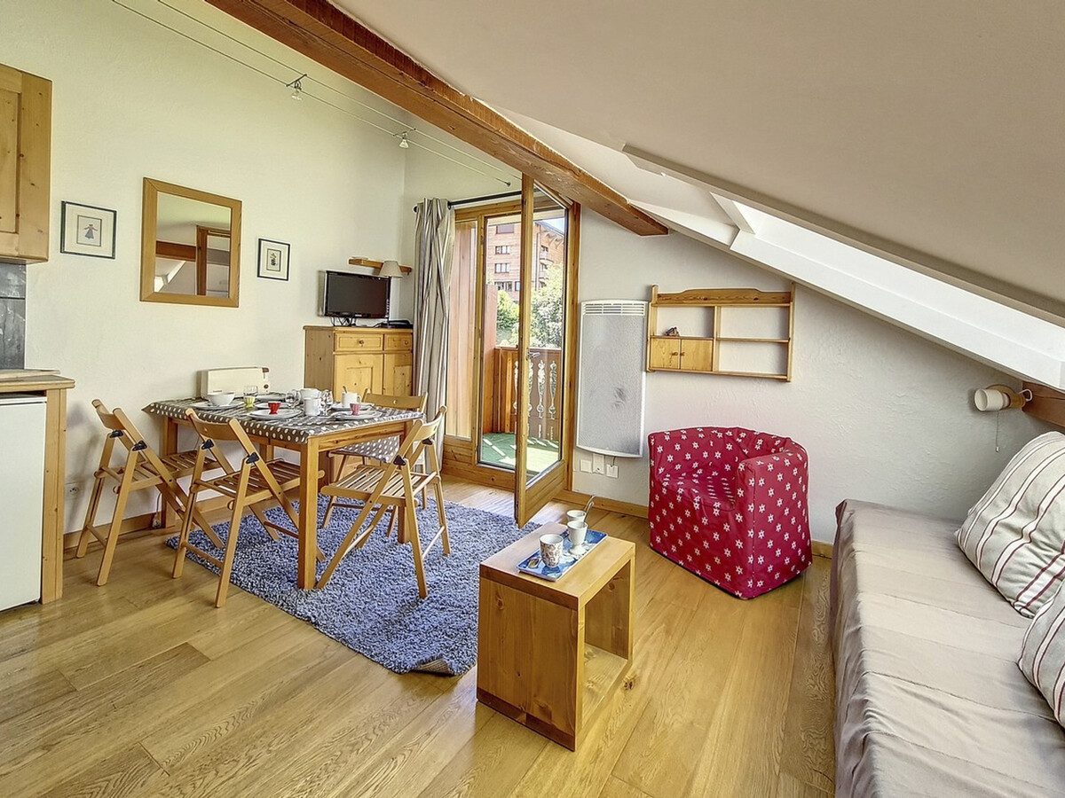 Studio 4 pers. avec balcon et WiFi à Méribel - Photo 1