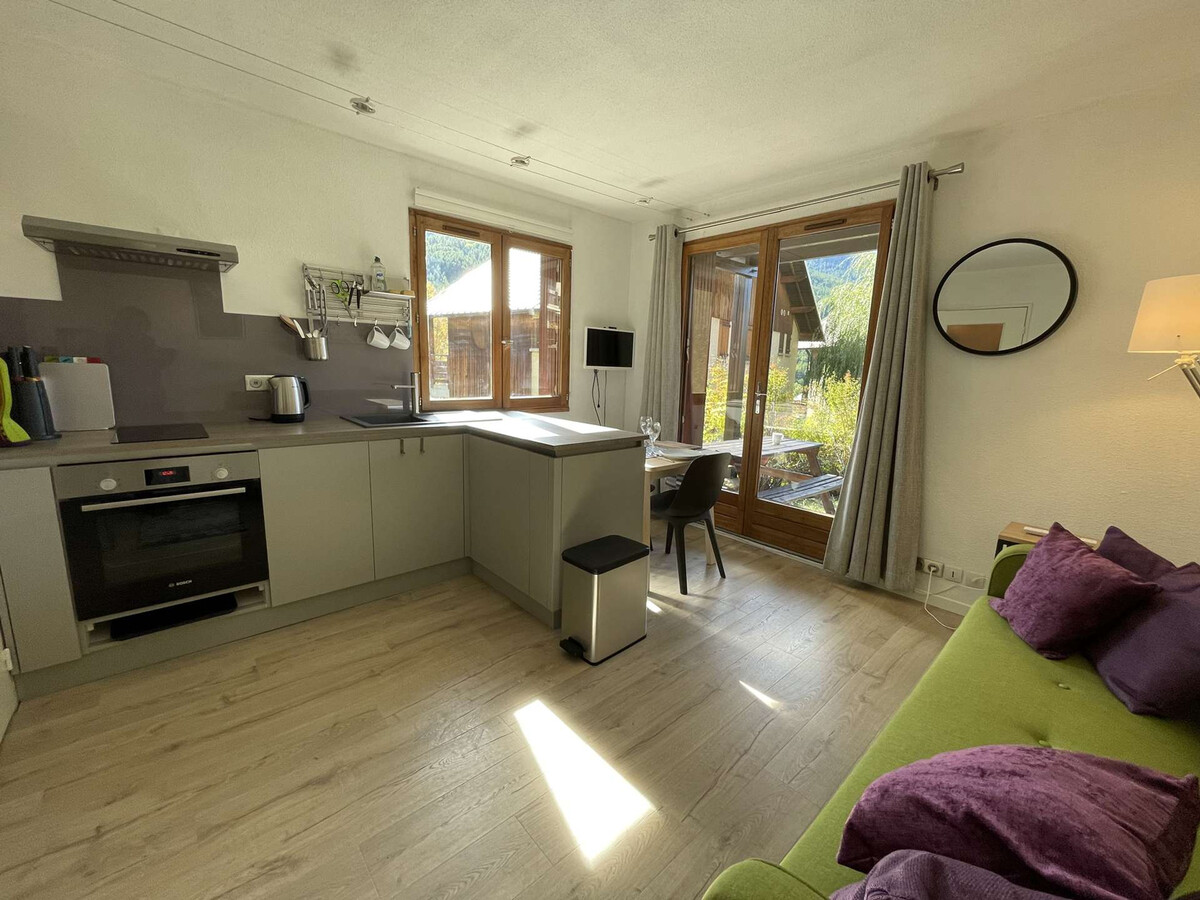 Appartement 2 pers. à Saint-Chaffrey, terrasse et casier à ski - Photo 1
