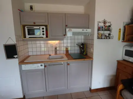 Appartement 4 pers au pied des pistes, terrasse sud : photo 2