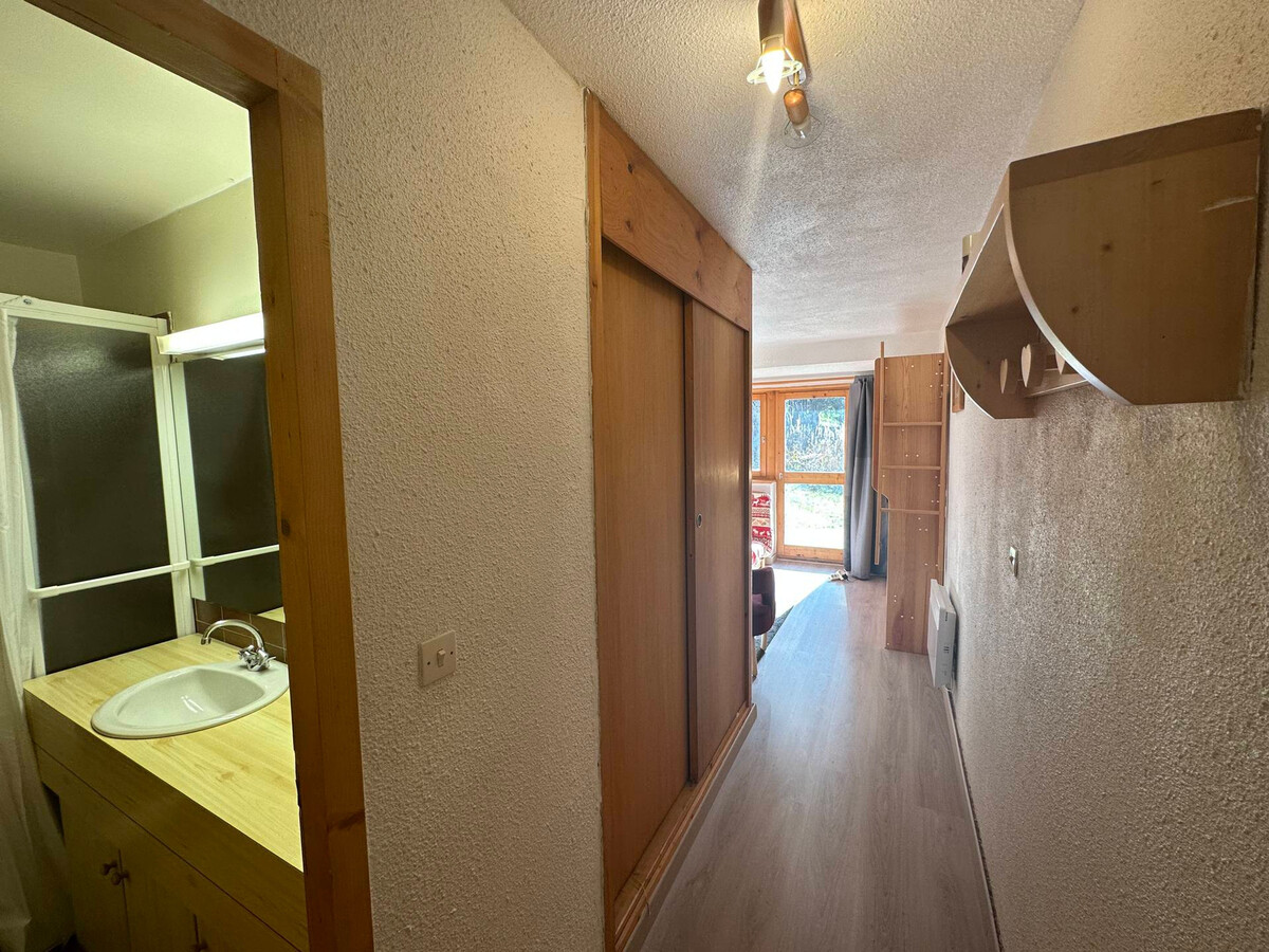 Studio 20 m² Méribel : ski aux pieds, terrasse, parking - Photo 7