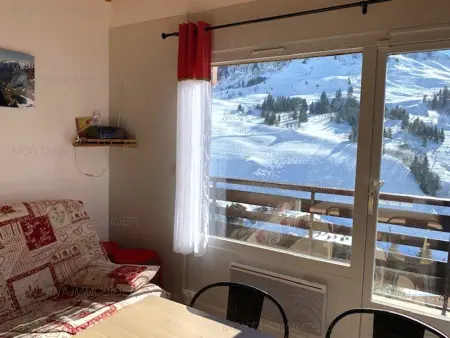 Location appartement à Le Grand Bornand, Studio lumineux + coin montagne 23m² - 4 pers, balcon, Chinaillon