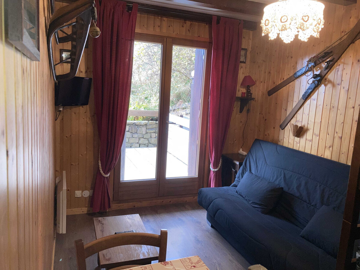 Appartement 17m² vue montagne, 700m des pistes - Photo 1