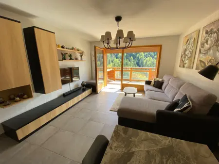 Appart 66m² 2 ch + coin nuit, balcon sud, garage : photo 3
